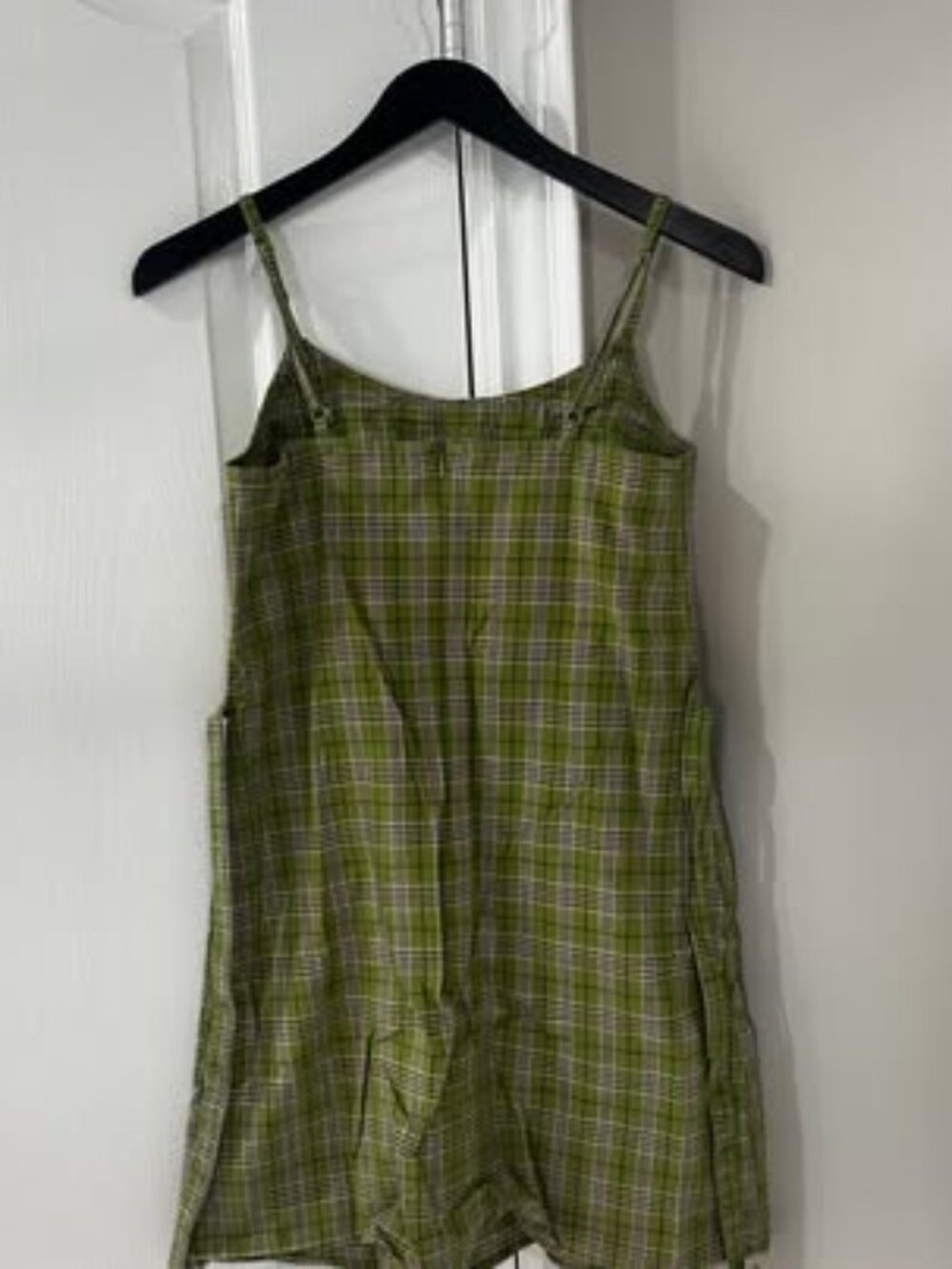White Tiered Ruffle Slip Dress - No Brand